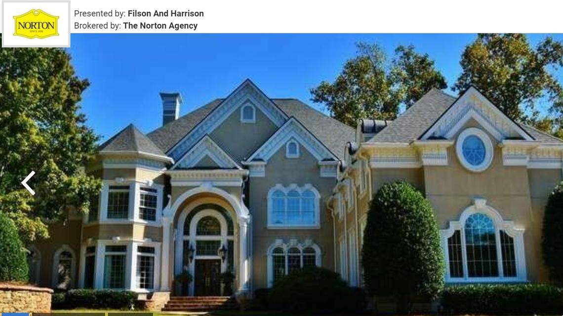 Jeff Bostic has put his Georgia home on the market for $2.2 million.