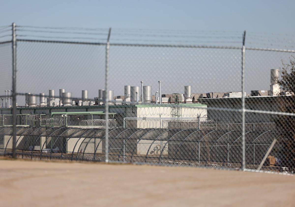 The Praireland Detention Facility in Alvarado on Friday, Jan. 30, 2026.
