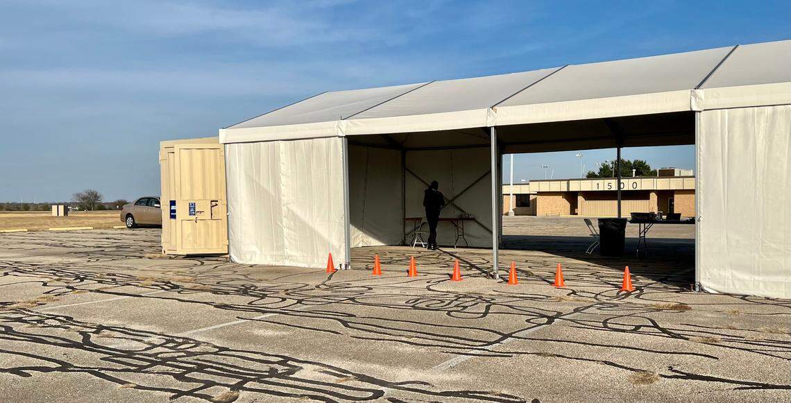 A COVID testing location that was open on Sunday, Dec. 26, at Tarrant County Resource Connection on Fort Worth’s Circle Drive did 161 tests and never built up a line, county officials said.