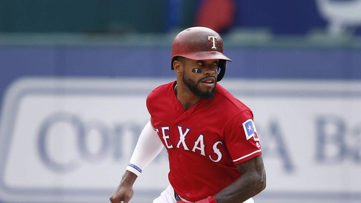Delino DeShields could be headed right back to Triple A Nashville on Saturday as the Rangers activate Elvis Andrus from the injured list.