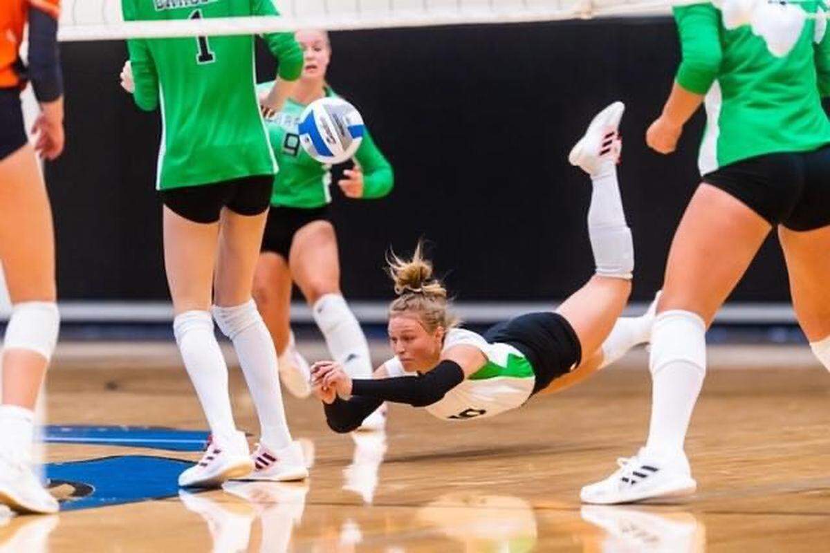 Southlake Carroll senior Audrey Kubiak is the Star-Telegram all-area setter of the year after recording the most digs in Texas with a career-high 1,011. (Matt Smith/Star-Telegram)