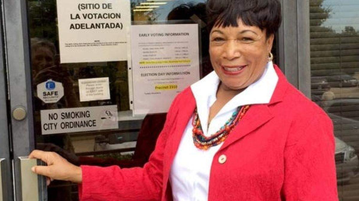 Ruby Faye Woolridge from Arlington is running for the Democratic nomination in Congressional District 6.