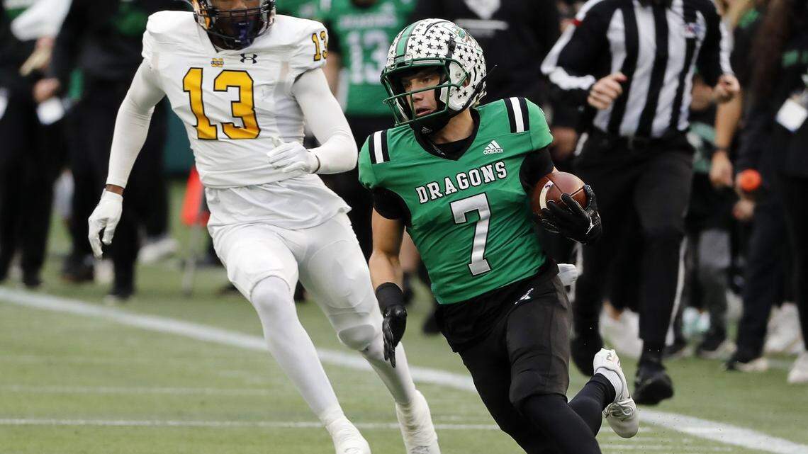 Southlake Carroll wide receiver Jacob Jordan returns for his senior season.  