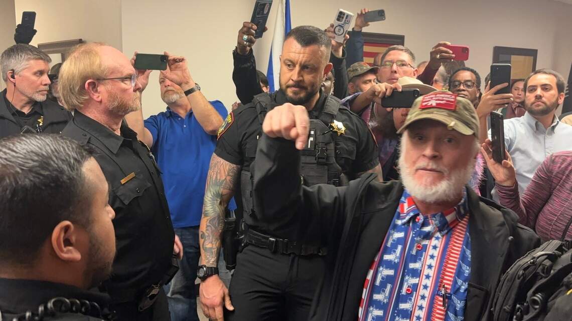 Gun rights activist threatens to sue after dispute at Tarrant County Commissioners Court