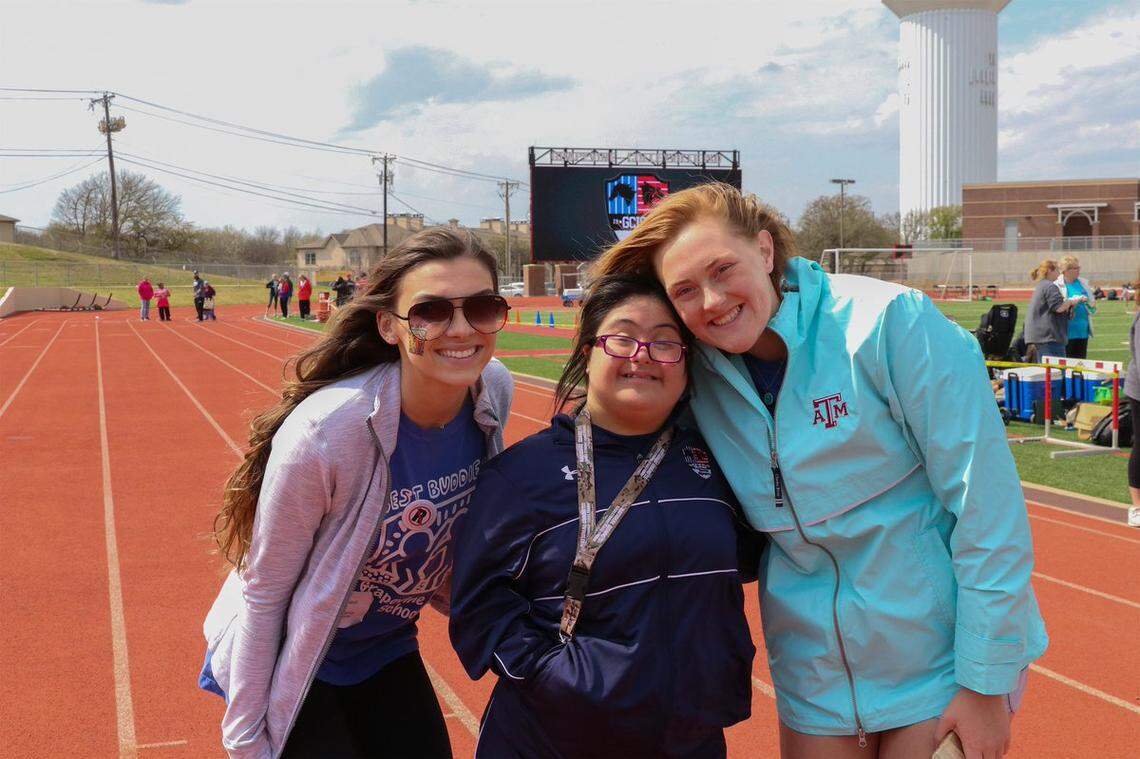 Grapevine-Colleyville ISD held its Best Buddies Special Olympics at Mustang-Panther Stadium, Wednesday March 20, 2019.