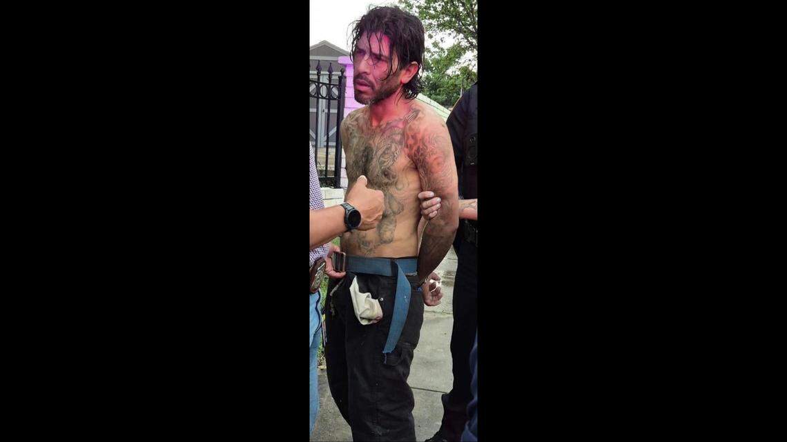 Angel Cantu, 39, is accused of opening fire on Fort Worth police officers before fleeing into a wooded area near Basswood Boulevard and North Riverside Drive on Tuesday, April 28, 2026.