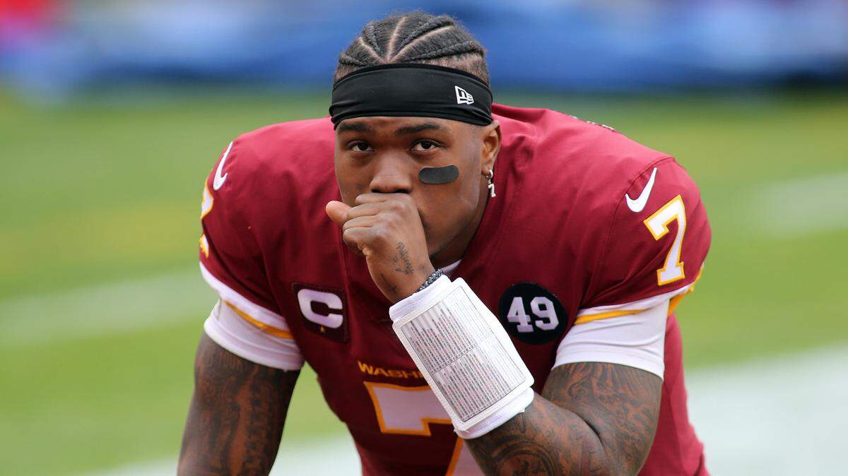 The Washington Football Team released quarterback Dwayne Haskins Monday morning after a series of misconduct issues. Haskins was the 15th overall picked in the 2019 NFL draft.