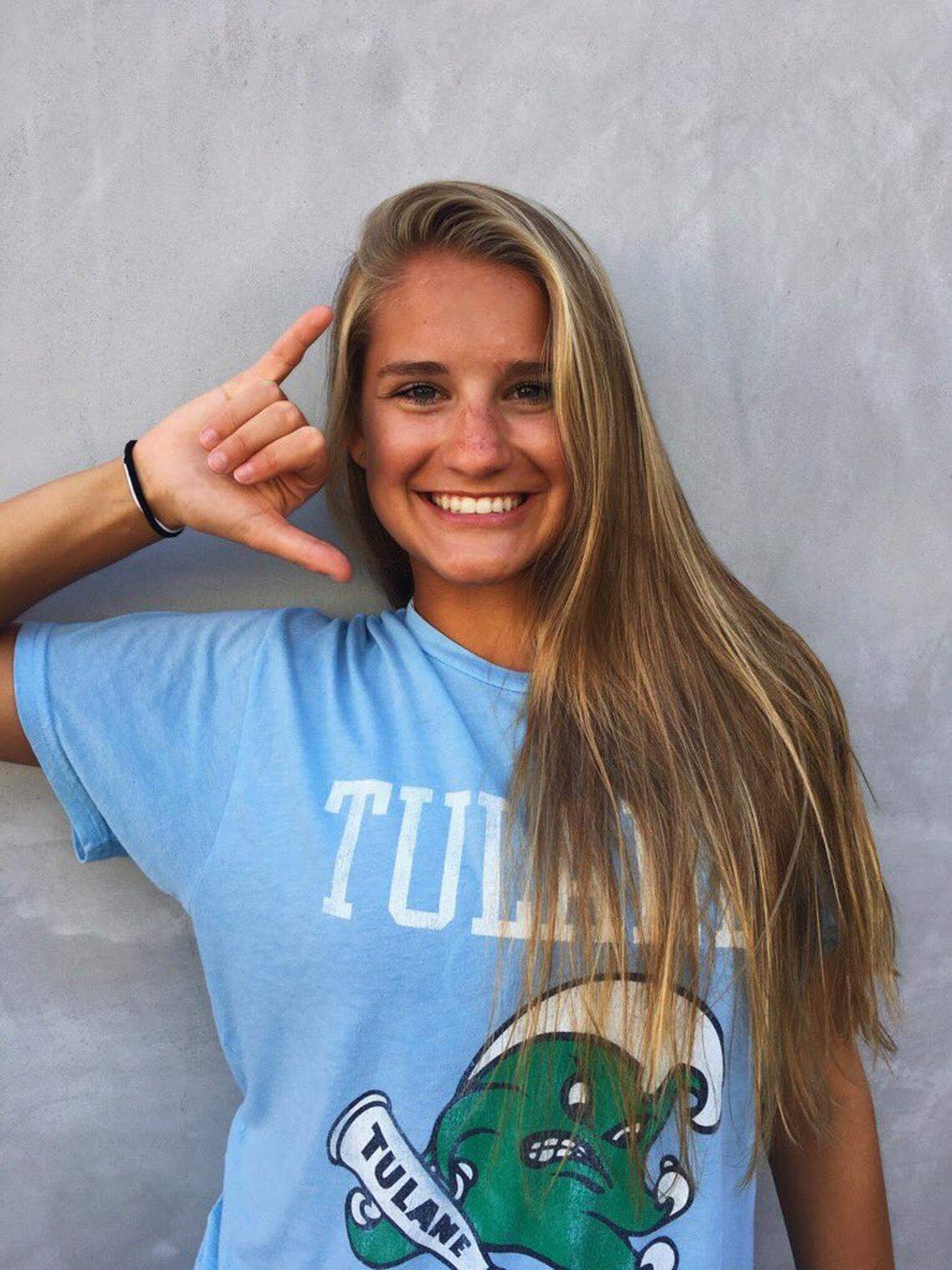 All Saints 2019 hitter Ashton Mares is a Tulane beach commit.