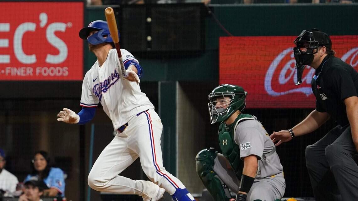 Texas Rangers place catcher Kyle Higashioka on the 10-day injury list