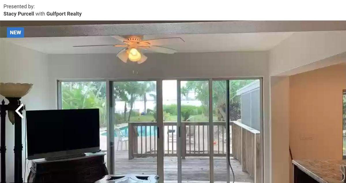 View of deck