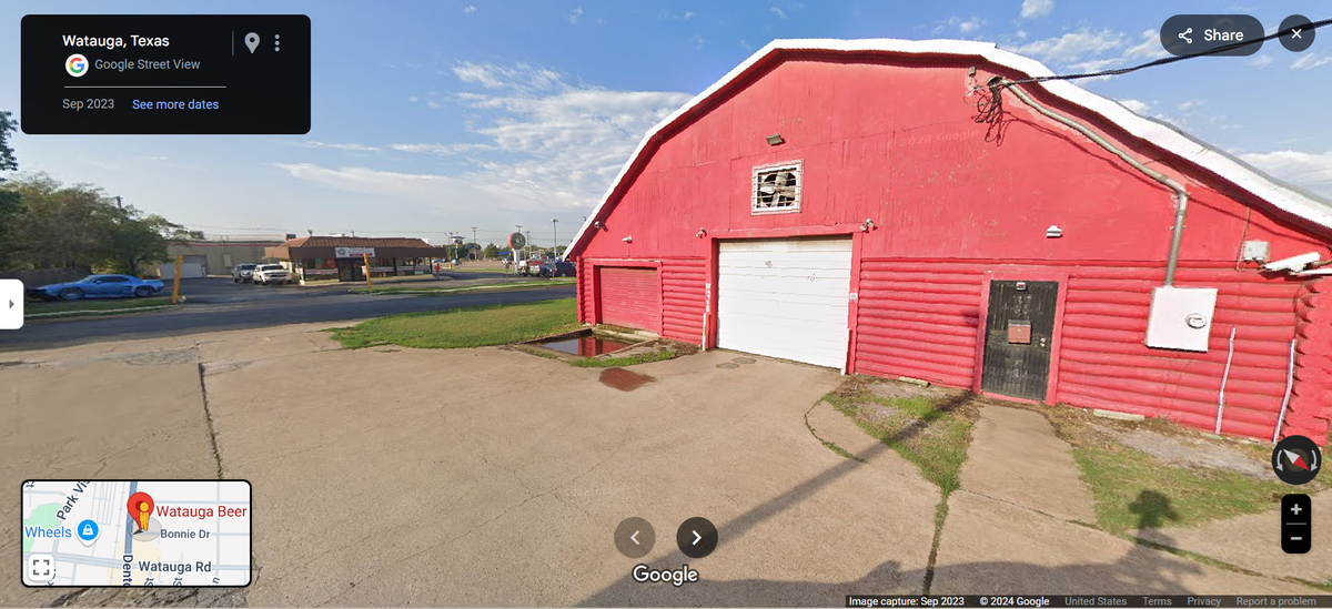 Watauga Beer Barn is located at 6320 Denton Highway, Watauga.
