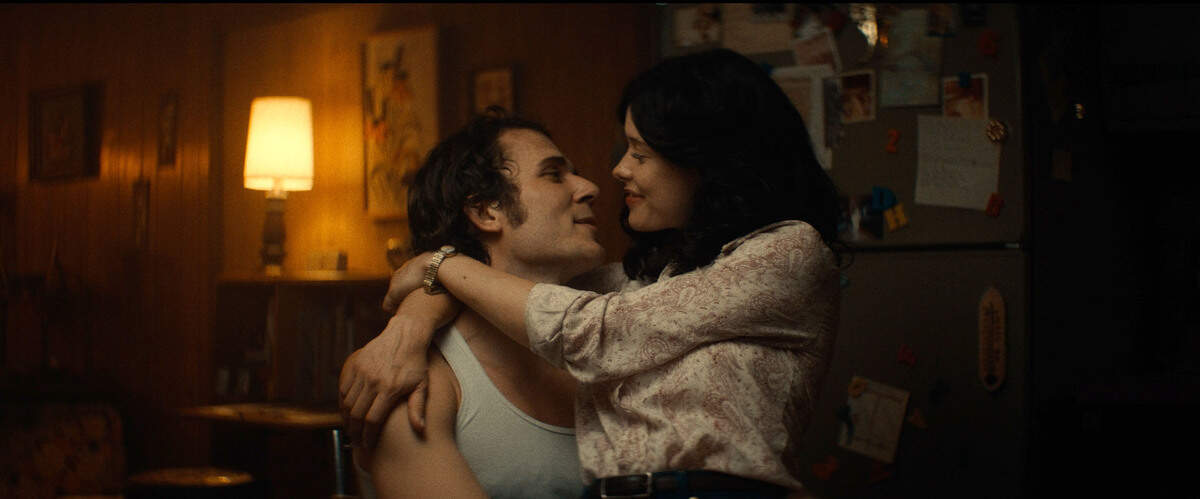 Phil (Aron von Andrian) and Kay Robertson (Amelia Eve) in “The Blind”, which opens nationwide on Thursday.
