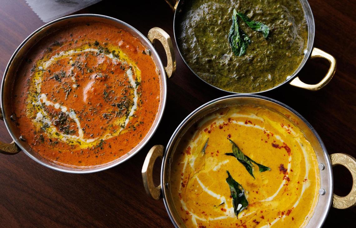 Butter chicken, spicy coconut scallop curry and Makhmali Kofta are just some of the entrees at Palate Garden on Thursday, April 3, 2025, in Saginaw.