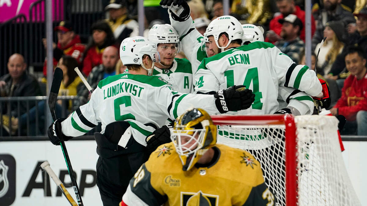 The Dallas Stars beat the Las Vegas Golden Knights in each of their three meetings during the 2022-23 regular season.