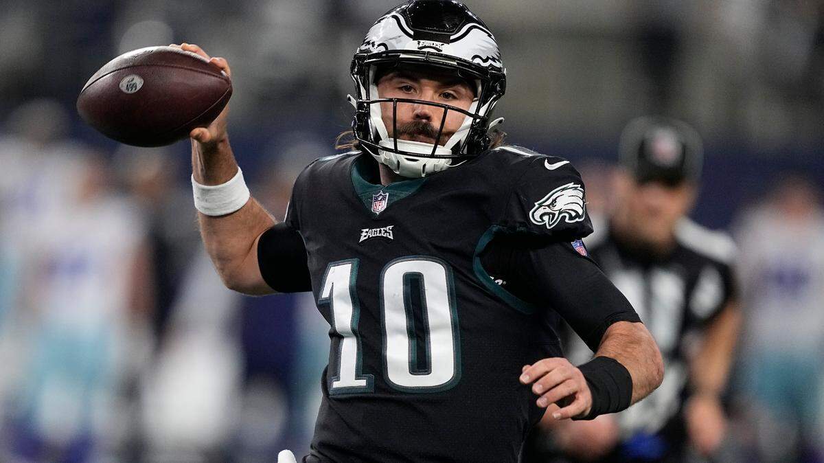 Philadelphia Eagles’ Gardner Minshew may make his second straight start on Sunday.