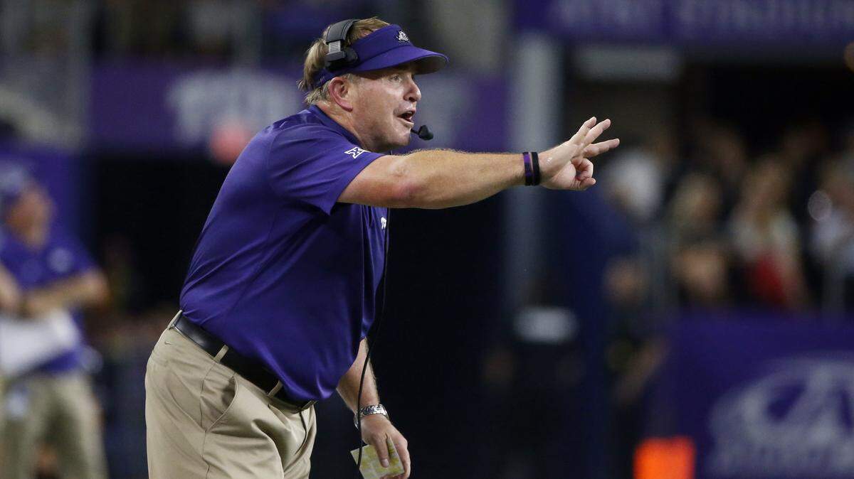 TCU head coach Gary Patterson has won five of the six games against Texas since joining the Big 12 by an average margin of 25.4 points.