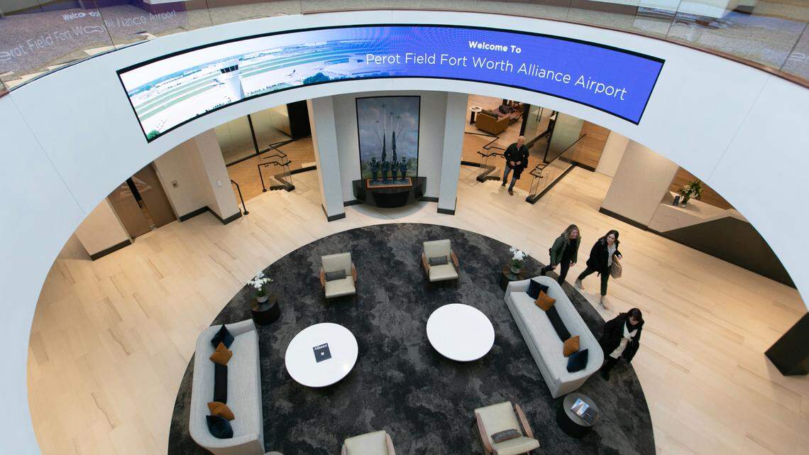 Hillwood and Alliance Aviation Services recently finished construction of its new fixed-based operation facility at Perot Field Fort Worth Alliance Airport.