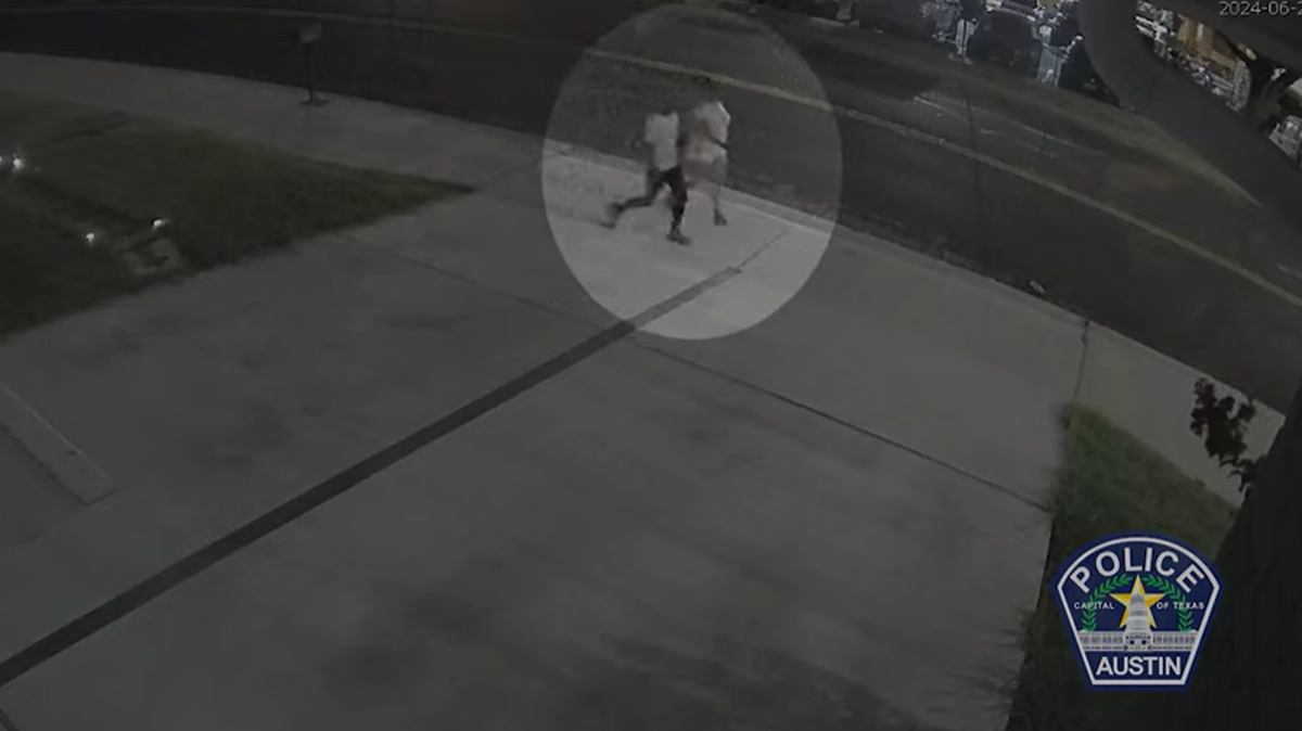 Police say the man seen in this video is a person of interest in the murder of Alyssa Ann Rivera.