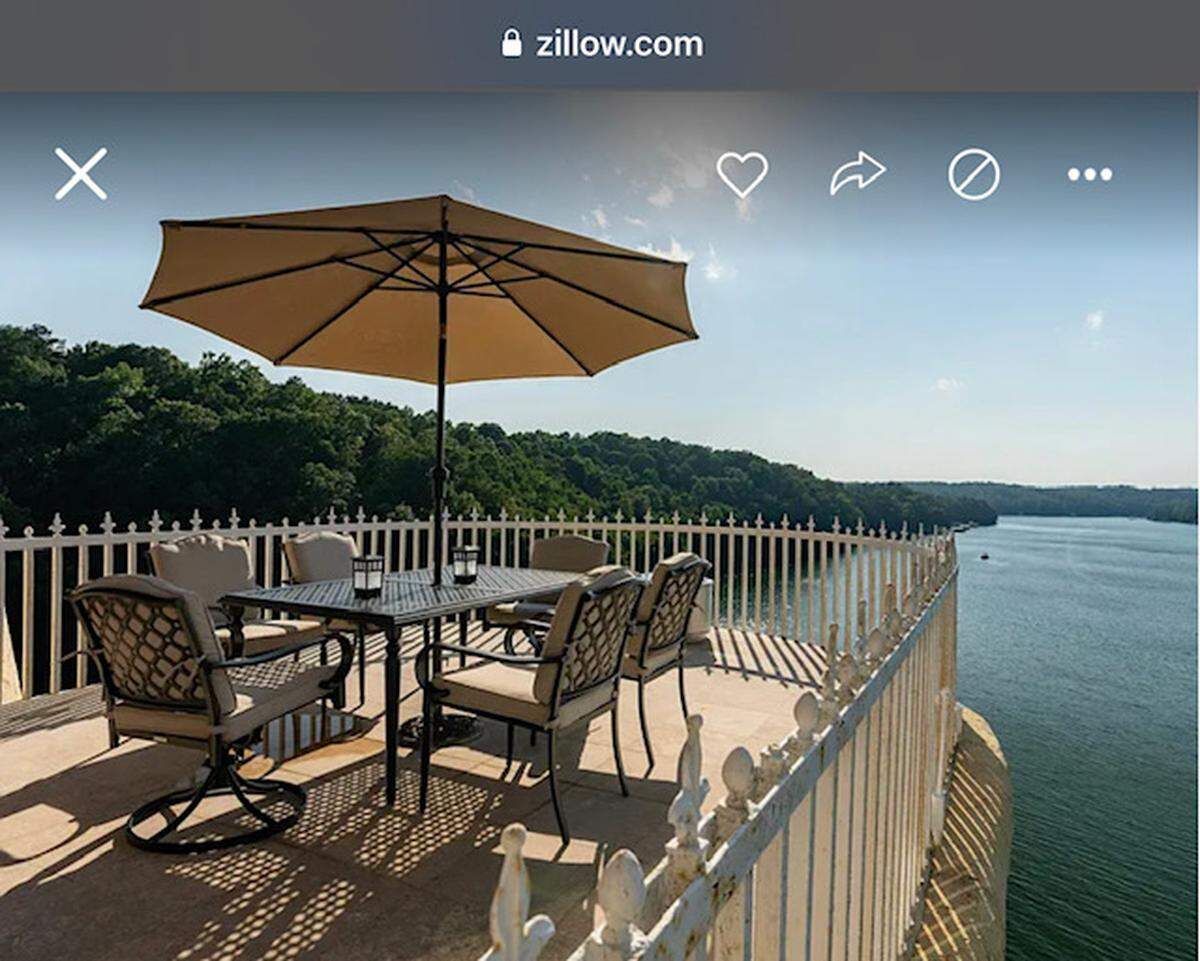Deck area