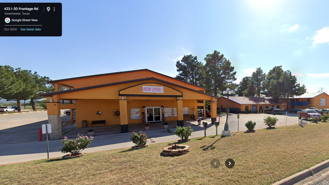 Police responded to a hostage situation at the Sweetwater Inn in Sweetwater, Texas.