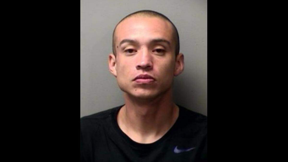 Fort Worth police said Zachary Medina, 31, led officers on a high-speed chase on Interstate 20 on Monday evening.