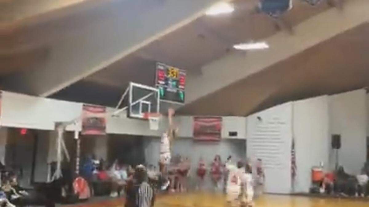 Trey Craig is averaging 17.3 points and 14.5 rebounds this season for the Pantego Panthers. (Twitter)
