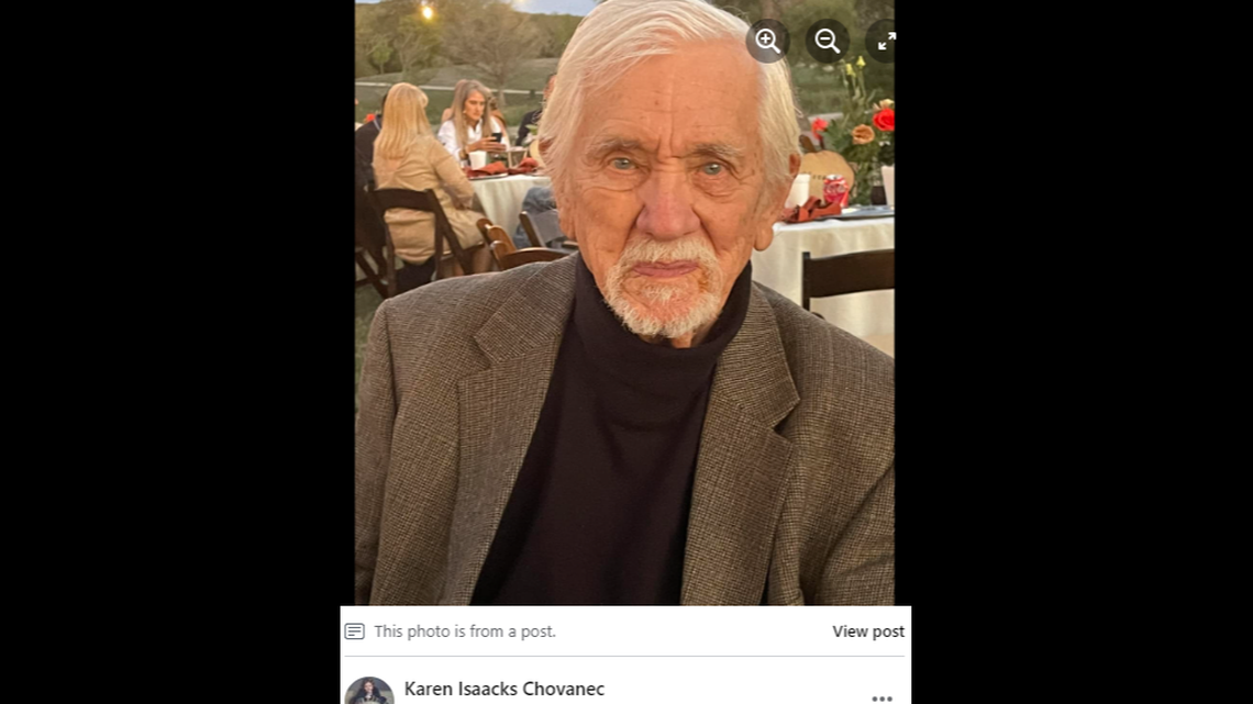 Robert Isaacks, 88, went missing in November and was later found strangled to death, officials say. Now, six months later, a woman has been charged in his killing.