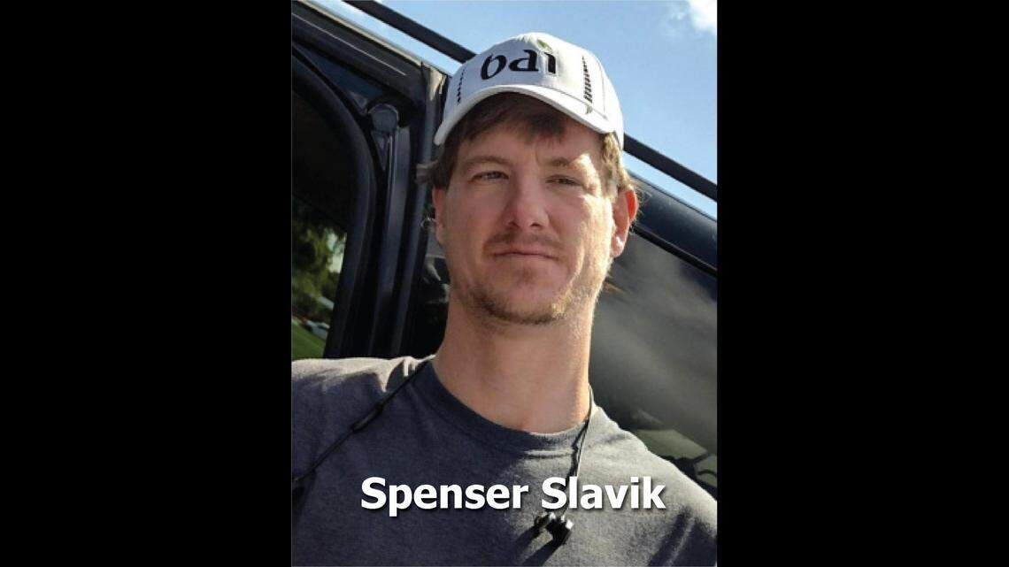 Spenser Slavik, 36, was shot and killed in June outside a Kroger store on Camp Bowie West Boulevard in Fort Worth. A 14-year-old was convicted of Slavik’s murder on Thursday, Feb. 9, 2023.
