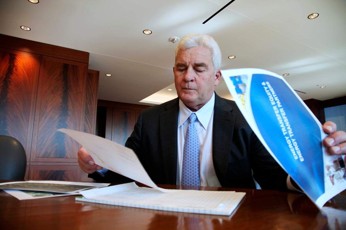 Dallas billionaire Kelcy Warren of Energy Transfer Partners, shown in 2016.