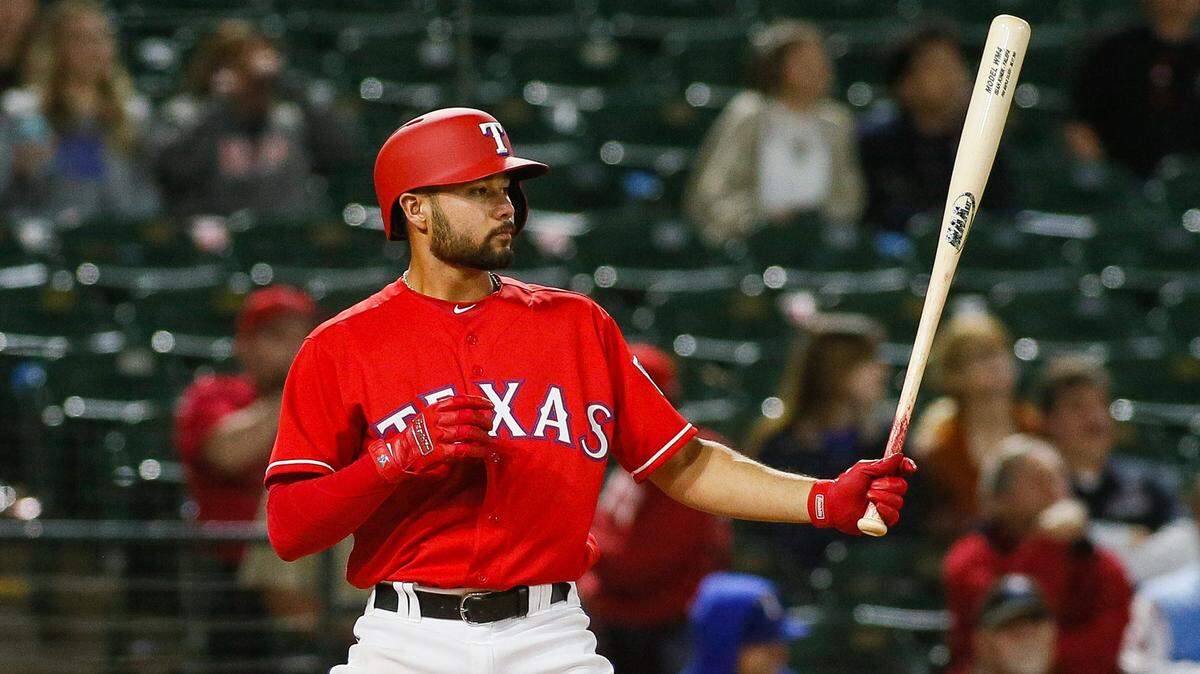 Isiah Kiner-Falefa made his MLB debut Tuesday night for the Rangers, and his parents were in the stands all the way from Hawaii.