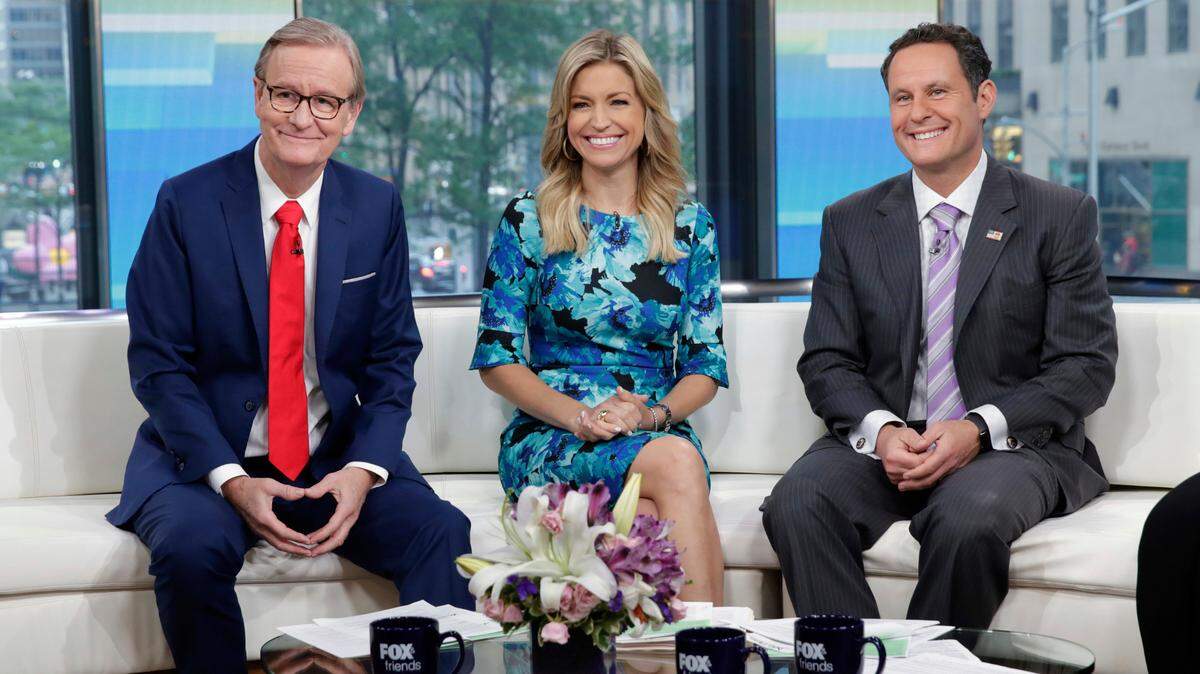 Reporter Lawrence Jones will report live from Fort Worth’s Ol’ South Pancake House on Friday morning during Fox News’ Fox & Friends show, with co-hosts Steve Doocy, left, Ainsley Earhardt, and Brian Kilmeade.