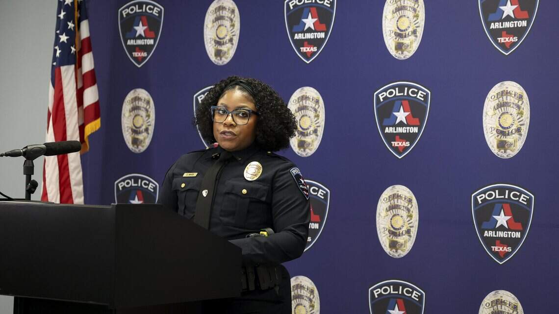 Arlington police officer fatally shoots man armed with knife, officials say