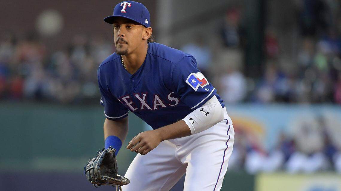 Ronald Guzman has been trending upward at the plate, but his defense at first base consistently has been at a high level.