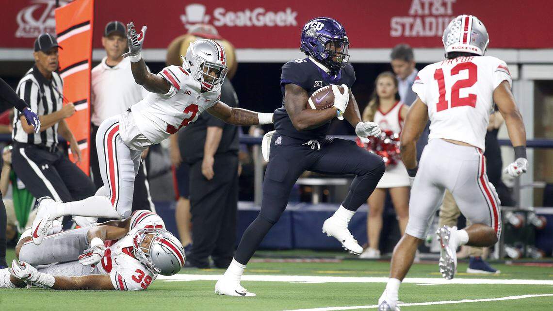 TCU RB Darius Anderson is having a great fall camp so far.