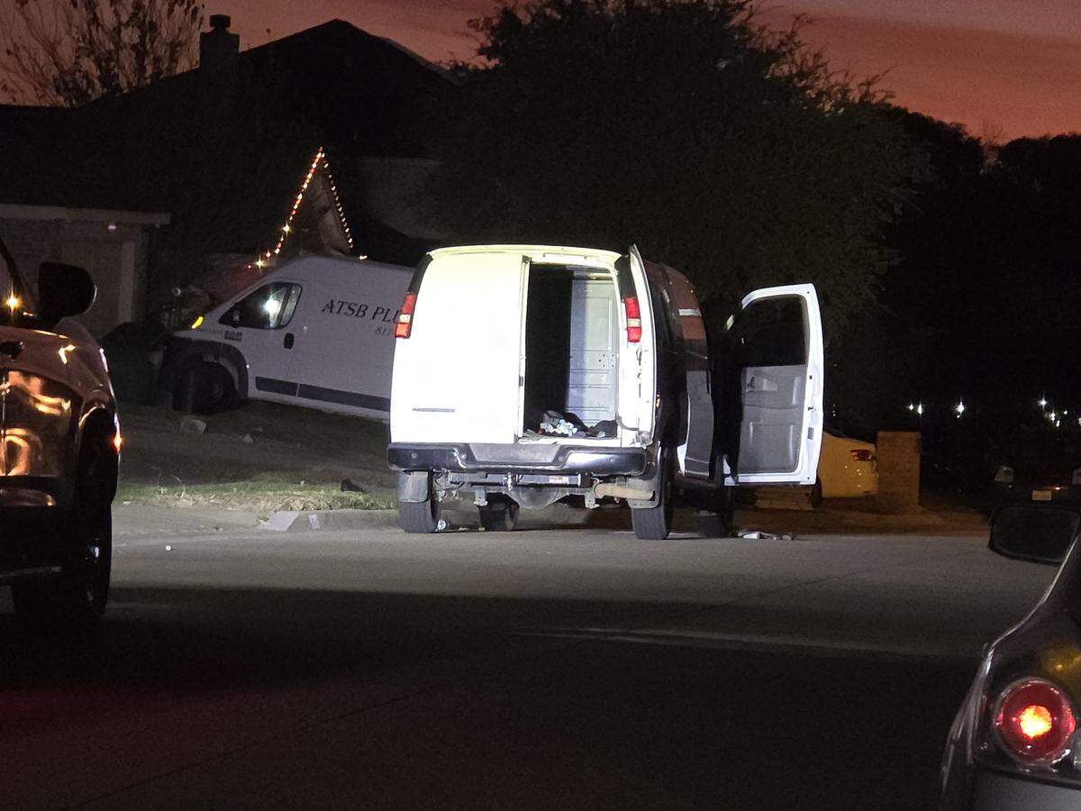 White Settlement police officers arrested the driver of a white van after they found guns and IEDs in the vehicle in November 2024, authorities said. The suspect, Tino Ross, was charged in May after his release from a mental health facility. Ross had parked the van outside a relative’s home, according to police and his family.