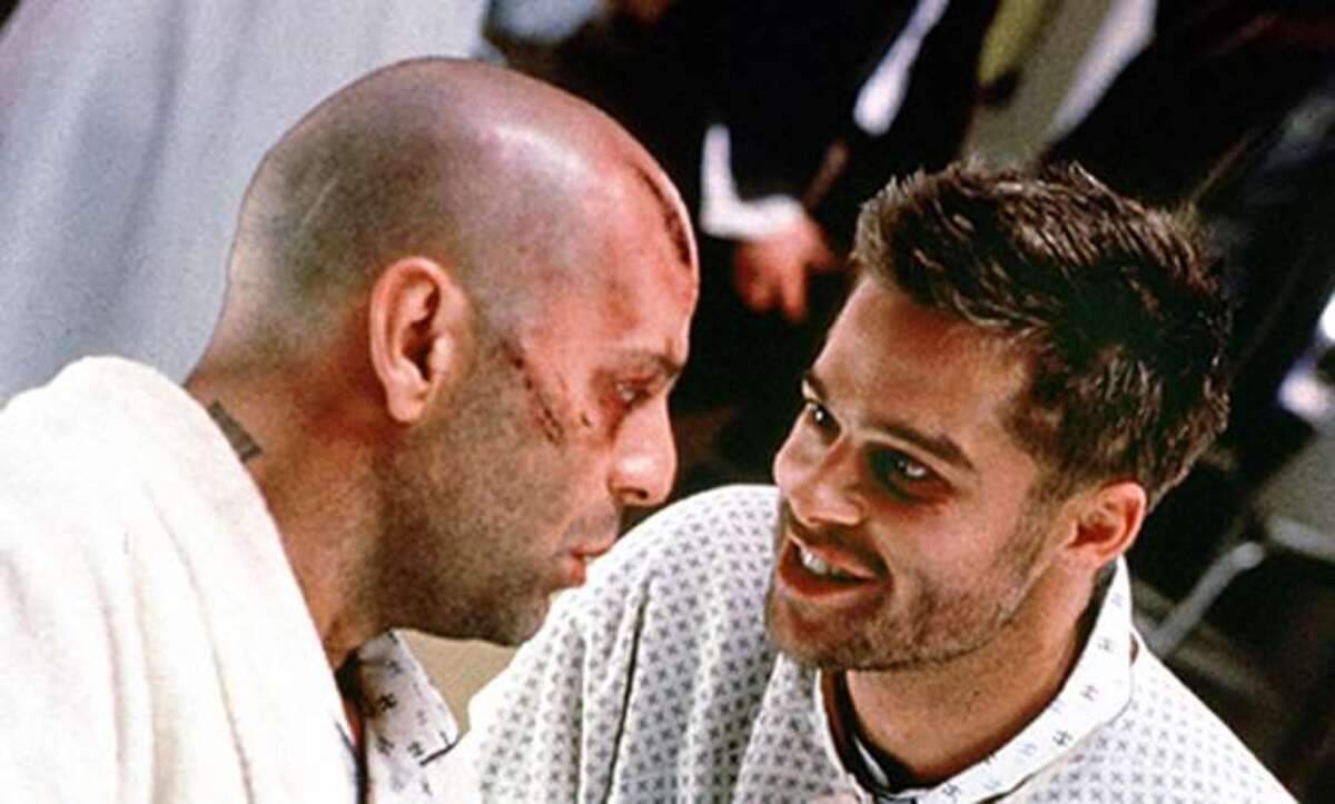 Bruce Willis and Brad Pitt starred in 12 Monkeys, the No. 1 movie in theaters the last time the Cowboys won two playoff games in a season.