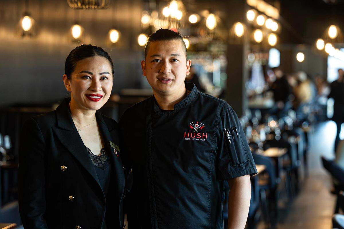 Donny Wu and Tommy Zheng, the owners of Hush Sushi, Kitchen and Bar in Keller, opened their restaurant 10 months ago with a goal of providing a dining experience suitable for everyone.
