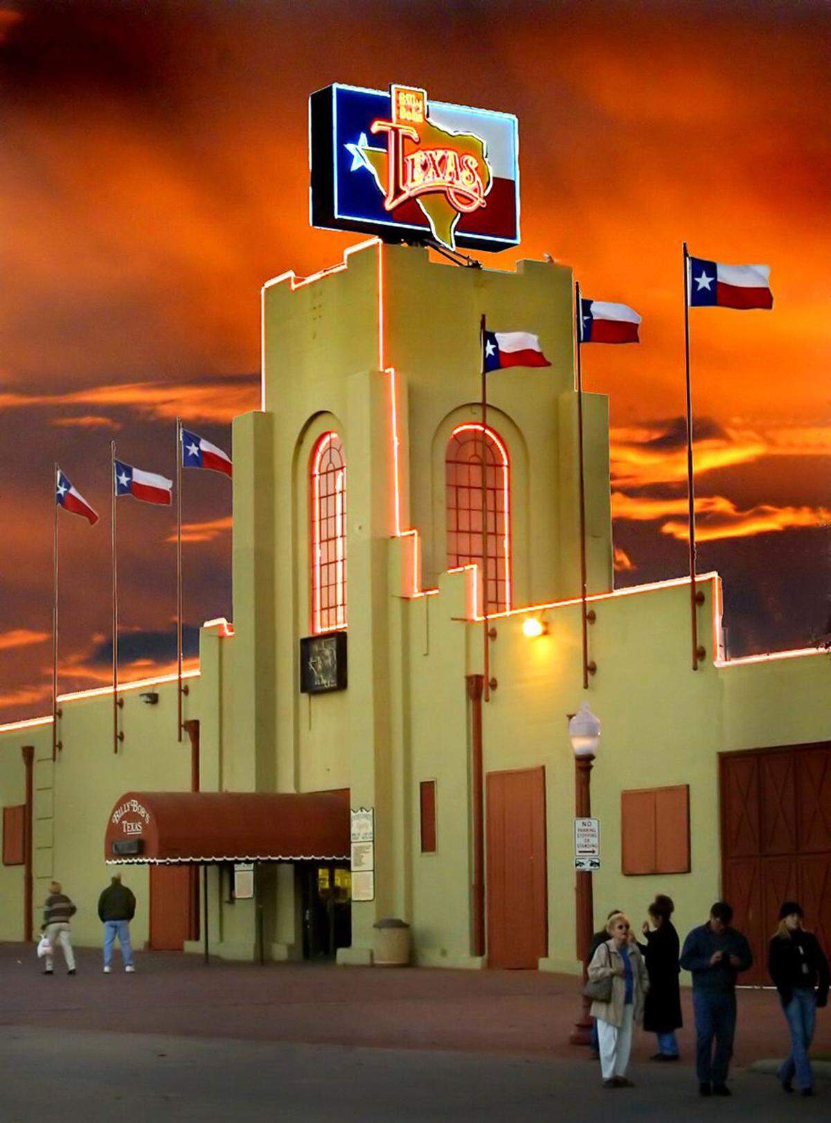 Billy Bob’s Texas is in a former Stock Show barn from the days when the event was in the Stockyards.