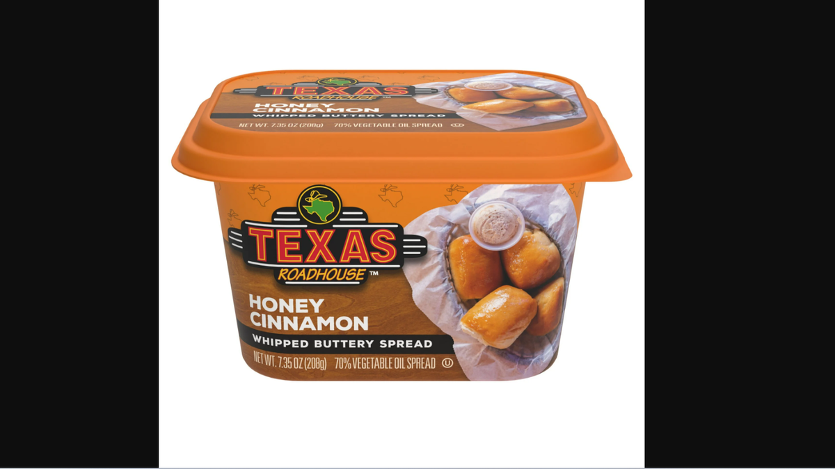 Texas Roadhouse’s fan-favorite honey cinnamon butter spread is now available at Walmart.