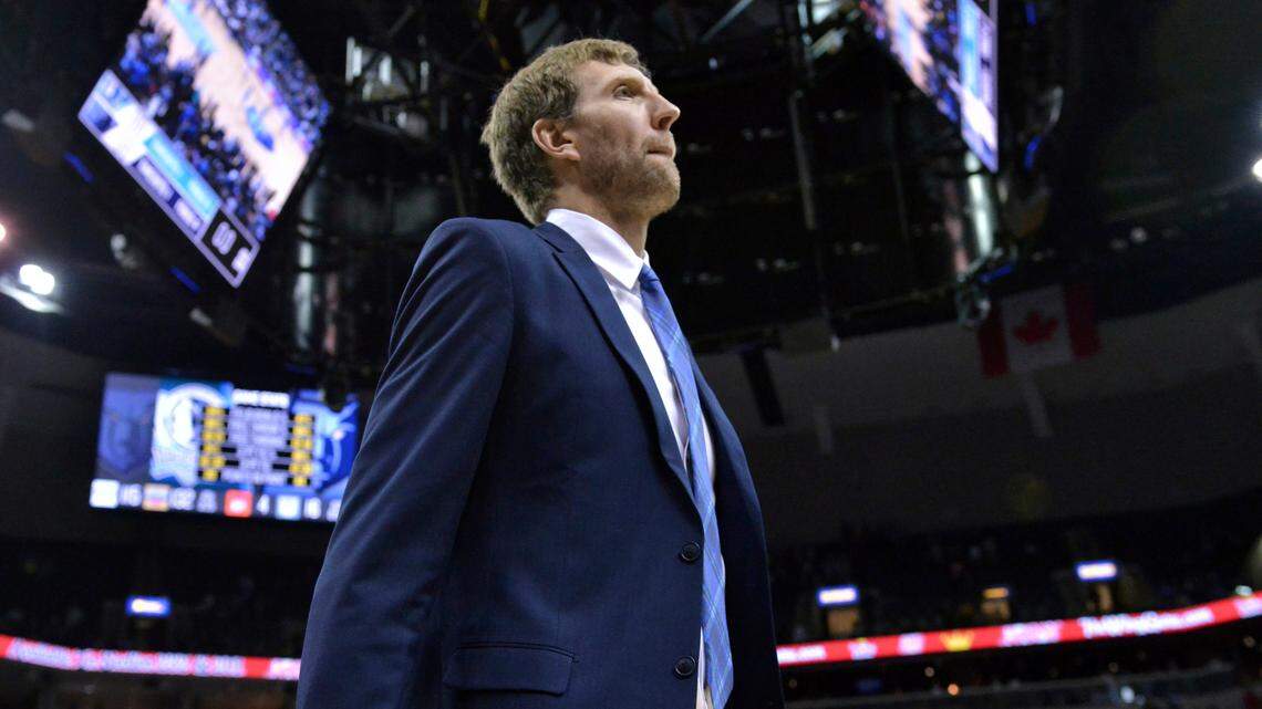 Dirk Nowitzki is doing whatever he can to simulate game action as he nears being healthy enough to make his season debut.