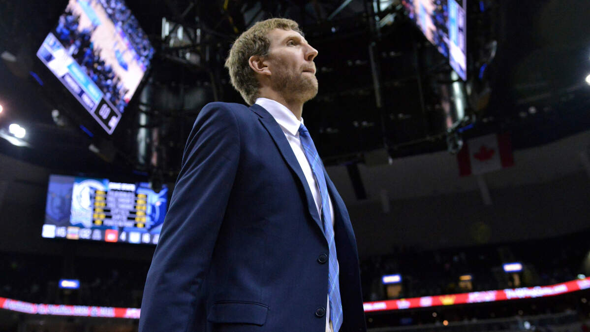 Dirk Nowitzki is doing whatever he can to simulate game action as he nears being healthy enough to make his season debut.
