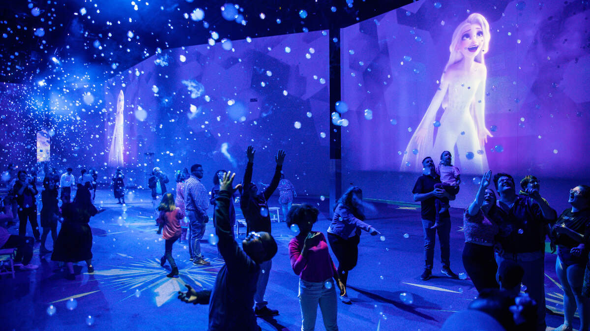 The Immersive Disney Animation exhibit will be in Dallas throughout the summer and close in early September.