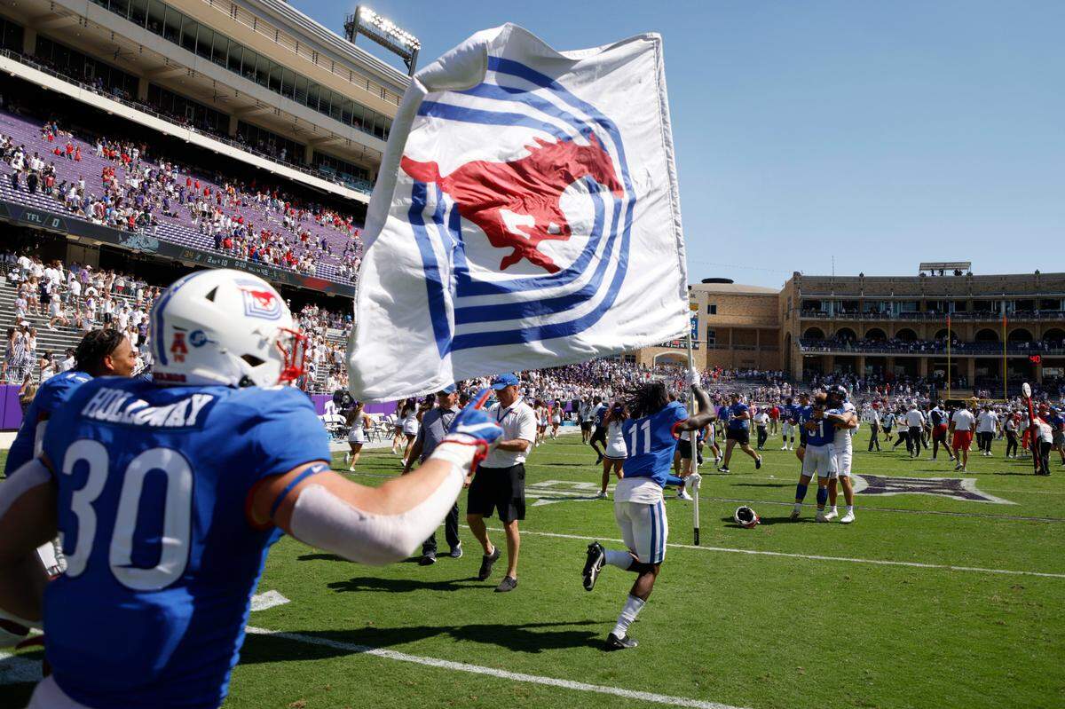 TCU coach Gary Patterson was lived about the “flag planting” by the SMU players at Amon G. Carter Stadium that led to a scuffle after SMU’s win over TCU on Saturday.