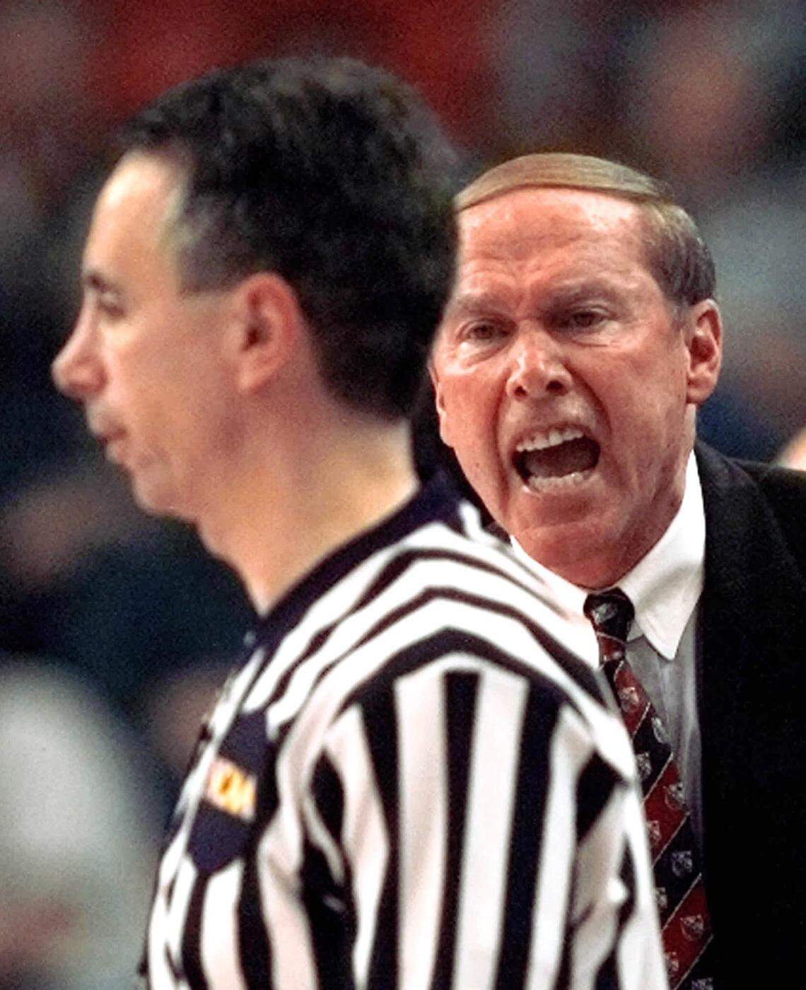 TCU coach Billy Tubbs led the Horned Frogs to their last NCAA tournament berth in 1998. The Frogs were a No. 5 seed but lost 96-87 to Florida State in the first round of the Midwest Regional on March 13, 1998, in Oklahoma City.