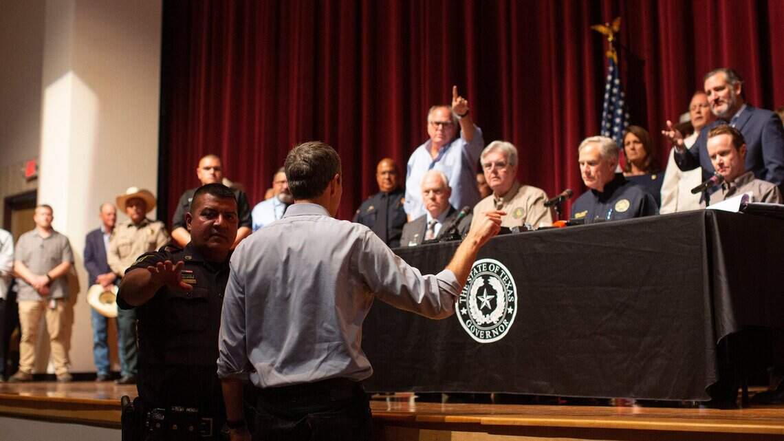 With wild disruption of Uvalde event, Beto O’Rourke proves again that it’s all about him