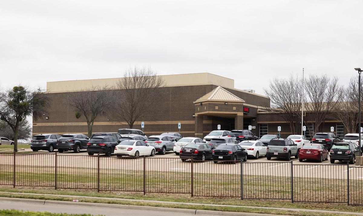 Clifford Davis Elementary School on Feb. 19 in Fort Worth. Clifford Davis has a unique student population. Its 880 students largely consist of immigrants and refugees who are placed in a nearby apartment complex as newcomers to the community, making them zoned for the campus.