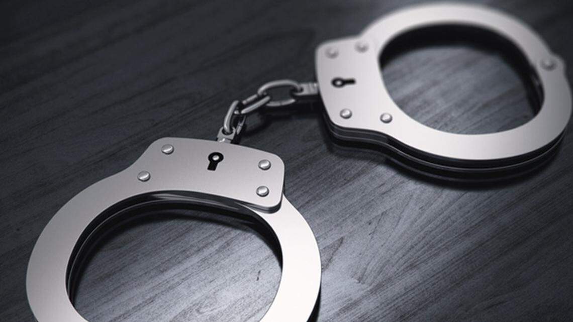 A 30-year-old driver who police said struck a pedestrian with a sport utility vehicle in Lake Worth and continued on was arrested on Monday.