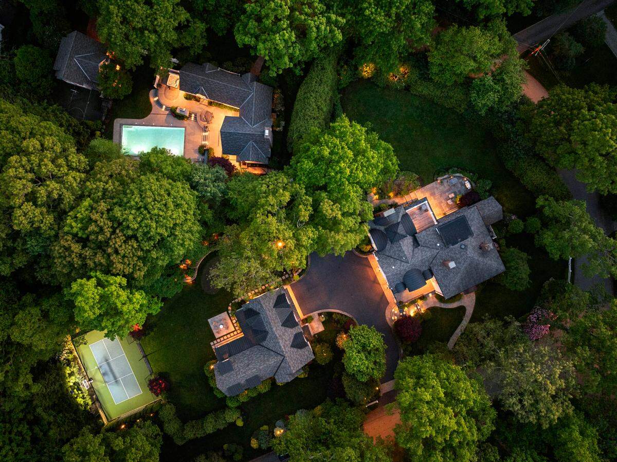 Drone footage
