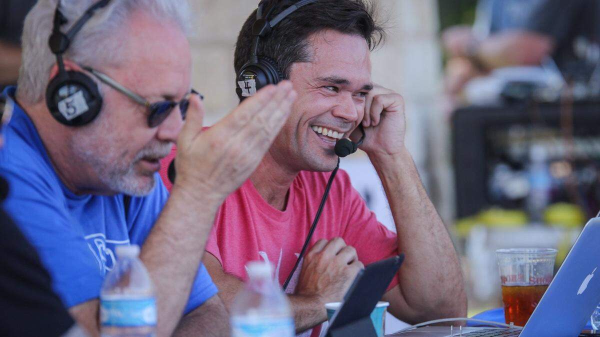 Mike Rhyner, left, who helped create KTCK/1310 “The Ticket” in 1994, is coming out of retirement to join the rebranded 97.1 The Freak.