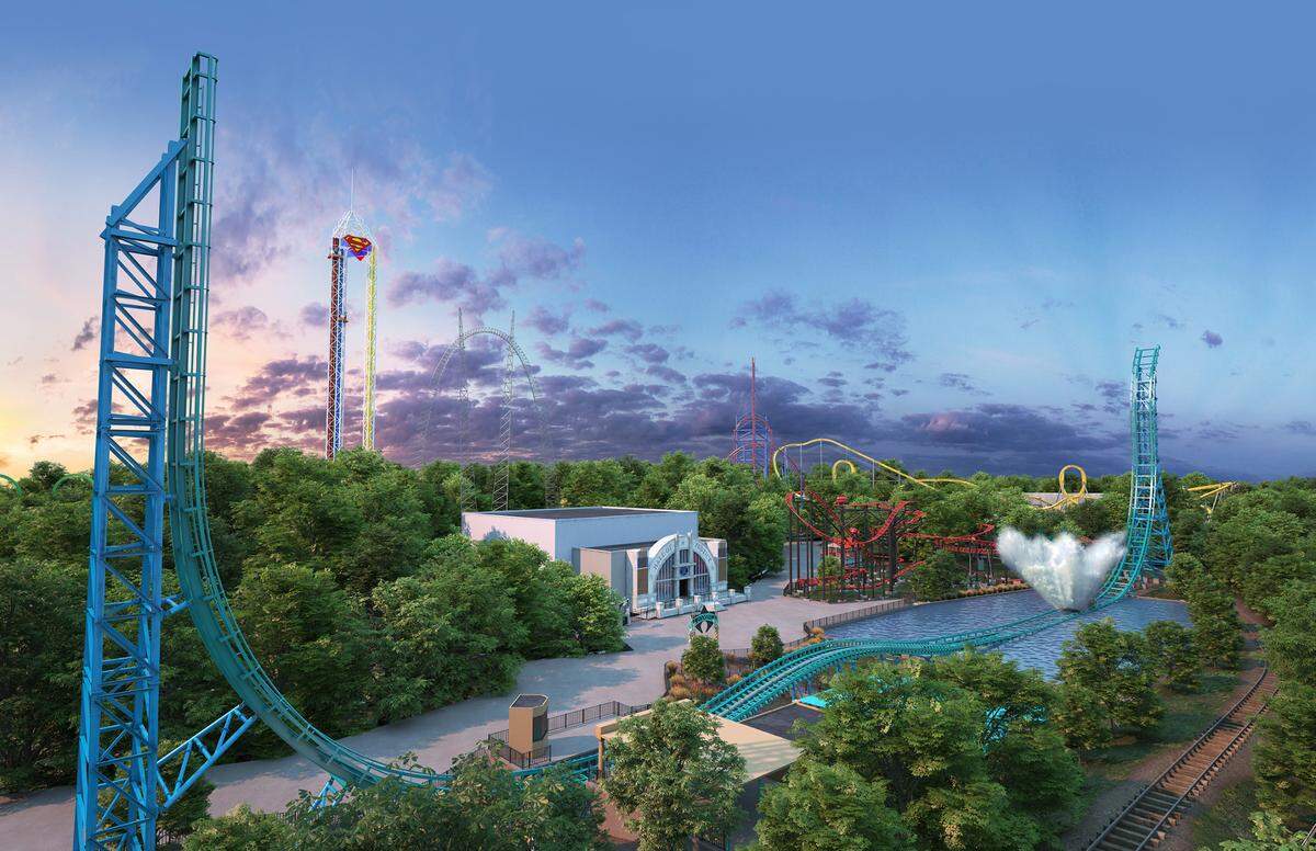 The Aquaman: Power Wave is a new water coaster coming to Six Flags Over Texas.